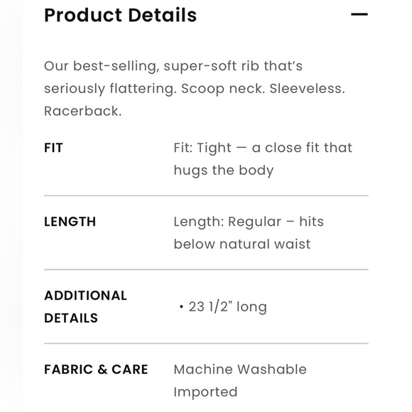 (Lot of 2) Loft Perfect Ribbed Scoop Neck Tank Tops - Picture 5 of 11